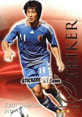 Cromo Tamada Keiji - World Football Online 2010-2011. Series 2 - Futera