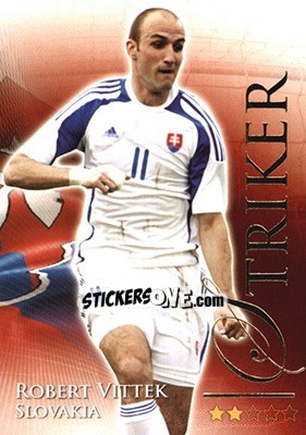 Sticker Vittek Róbert - World Football Online 2010-2011. Series 2 - Futera