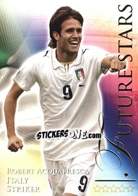 Sticker Acquafresca Robert - World Football Online 2010-2011. Series 2 - Futera