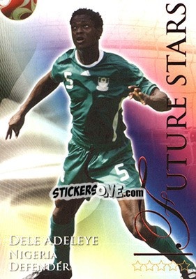 Cromo Adeleye Dele - World Football Online 2010-2011. Series 2 - Futera