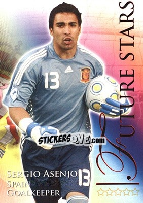 Sticker Asenjo Sergio - World Football Online 2010-2011. Series 2 - Futera