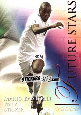 Sticker Balotelli Mario - World Football Online 2010-2011. Series 2 - Futera