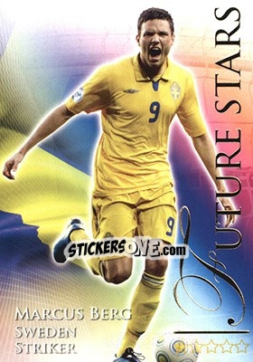 Sticker Berg Marcus - World Football Online 2010-2011. Series 2 - Futera