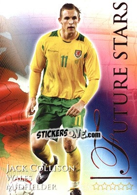 Sticker Collison Jack - World Football Online 2010-2011. Series 2 - Futera