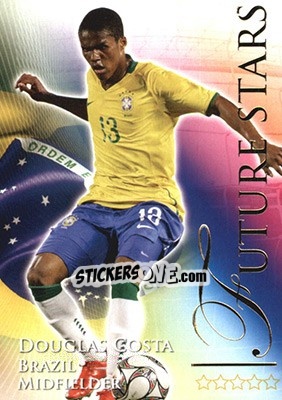 Sticker Costa Douglas - World Football Online 2010-2011. Series 2 n. 709 - Futera