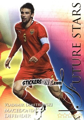 Figurina Dimitrovski Vladimir - World Football Online 2010-2011. Series 2 - Futera