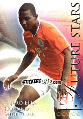 Sticker Elia Eljero - World Football Online 2010-2011. Series 2 - Futera