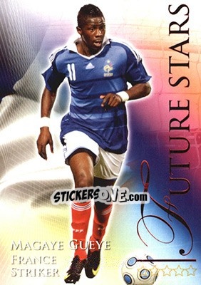 Sticker Gueye Magaye - World Football Online 2010-2011. Series 2 - Futera