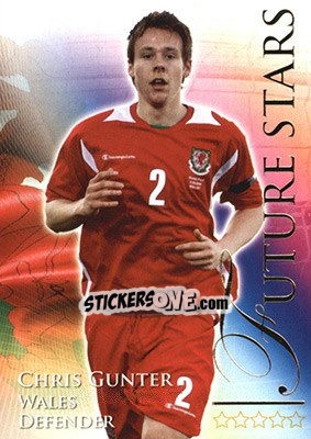 Sticker Gunter Chris - World Football Online 2010-2011. Series 2 - Futera