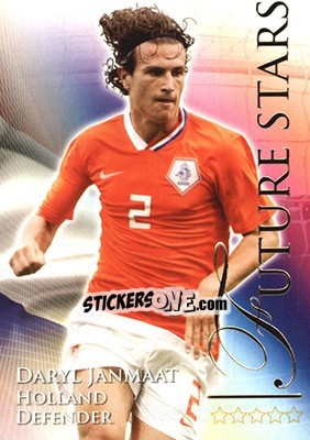 Sticker Janmaat Daryl - World Football Online 2010-2011. Series 2 - Futera