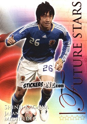 Sticker Kagawa Shinji - World Football Online 2010-2011. Series 2 - Futera