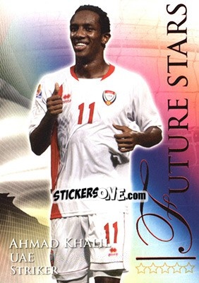 Cromo Khalil Ahmed - World Football Online 2010-2011. Series 2 - Futera