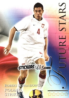 Figurina Lewandowski Robert - World Football Online 2010-2011. Series 2 - Futera