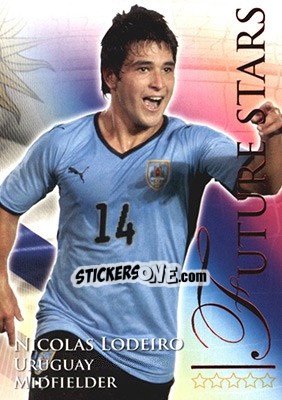 Sticker Lodeiro Nicolás - World Football Online 2010-2011. Series 2 - Futera