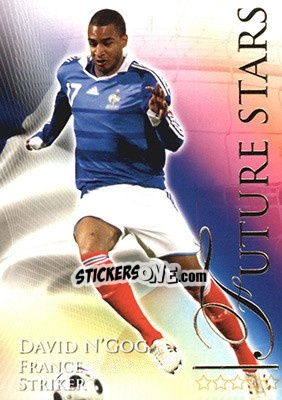 Sticker N'Gog David - World Football Online 2010-2011. Series 2 - Futera