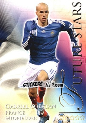 Sticker Obertan Gabriel - World Football Online 2010-2011. Series 2 - Futera