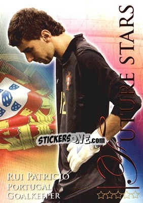 Sticker Patrício Rui - World Football Online 2010-2011. Series 2 - Futera