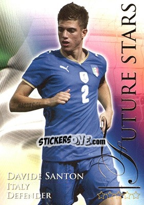 Figurina Santon Davide - World Football Online 2010-2011. Series 2 - Futera