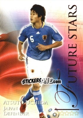 Sticker Uchida Atsuto - World Football Online 2010-2011. Series 2 n. 740r - Futera