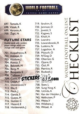 Sticker Checklist 4