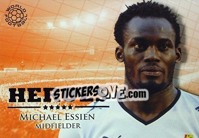 Sticker Essien Michael - World Football Online 2010-2011. Series 2 - Futera