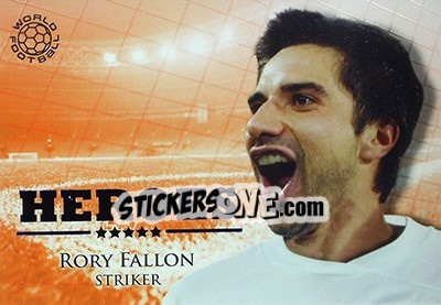 Sticker Fallon Rory - World Football Online 2010-2011. Series 2 - Futera