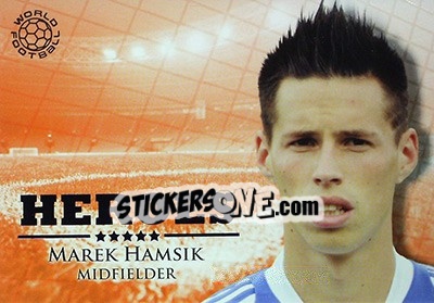Cromo Hamšík Marek - World Football Online 2010-2011. Series 2 n. HER72 - Futera