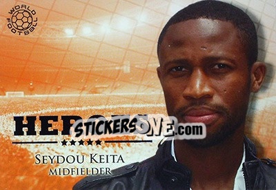 Cromo Keita Seydou - World Football Online 2010-2011. Series 2 - Futera