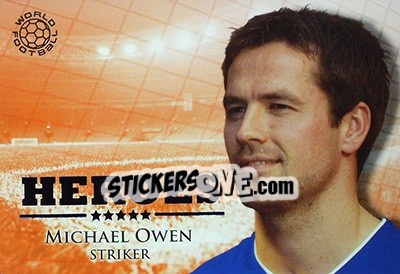 Sticker Owen Michael - World Football Online 2010-2011. Series 2 - Futera