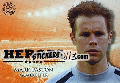Sticker Paston Mark - World Football Online 2010-2011. Series 2 - Futera