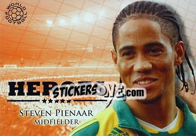 Sticker Pienaar Steven - World Football Online 2010-2011. Series 2 - Futera