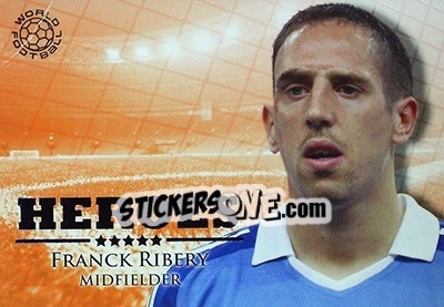Figurina Ribery Franck - World Football Online 2010-2011. Series 2 - Futera