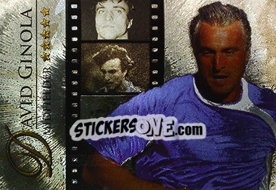 Figurina Ginola David - World Football Online 2010-2011. Series 2 - Futera