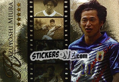 Sticker Miura Kazuyoshi - World Football Online 2010-2011. Series 2 - Futera