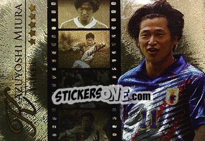 Sticker Miura Kazuyoshi - World Football Online 2010-2011. Series 2 n. LEG73 - Futera