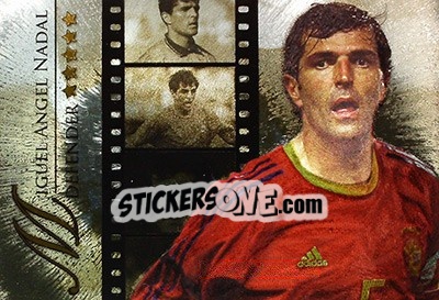 Sticker Nadal Miguel Ángel - World Football Online 2010-2011. Series 2 - Futera