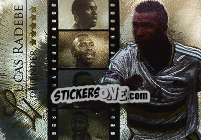 Sticker Radebe Lucas - World Football Online 2010-2011. Series 2 - Futera
