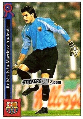 Sticker Rubén - Las Fichas De La Liga 2005-2006 n. 6 - Mundicromo