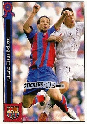Sticker Belletti - Las Fichas De La Liga 2005-2006 - Mundicromo