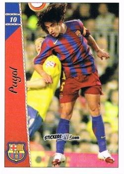 Cromo Puyol - Las Fichas De La Liga 2005-2006 n. 10 - Mundicromo