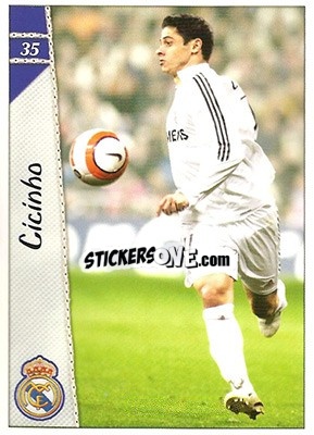 Sticker Cicinho - Las Fichas De La Liga 2006-2007 - Mundicromo