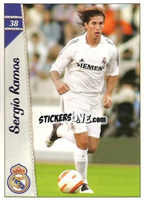 Cromo Sergio Ramos - Las Fichas De La Liga 2006-2007 - Mundicromo