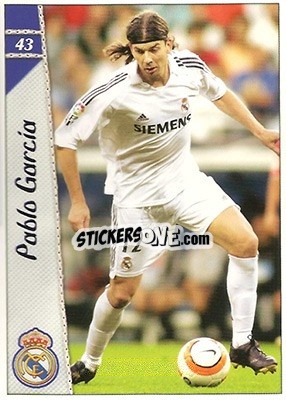 Sticker Pablo Garcia - Las Fichas De La Liga 2006-2007 - Mundicromo
