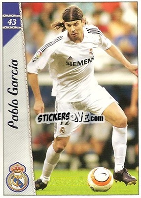 Cromo Pablo Garcia - Las Fichas De La Liga 2006-2007 n. 43a - Mundicromo