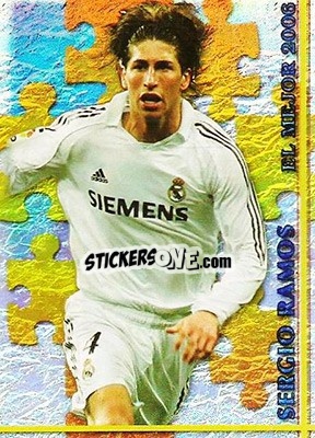 Sticker Sergio Ramos - Las Fichas De La Liga 2006-2007 n. 54 - Mundicromo