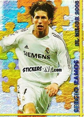 Cromo Sergio Ramos - Las Fichas De La Liga 2006-2007 - Mundicromo