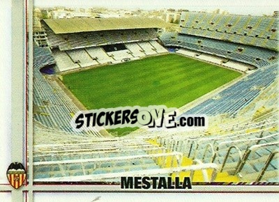 Sticker Mestalla - Las Fichas De La Liga 2006-2007 - Mundicromo