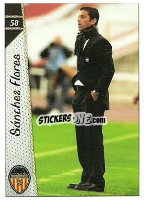 Sticker Sanchez Flóres - Las Fichas De La Liga 2006-2007 - Mundicromo