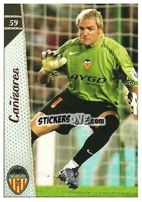 Sticker Cañizares - Las Fichas De La Liga 2006-2007 - Mundicromo