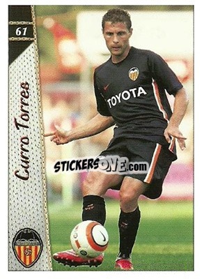 Cromo Curro Torres - Las Fichas De La Liga 2006-2007 - Mundicromo